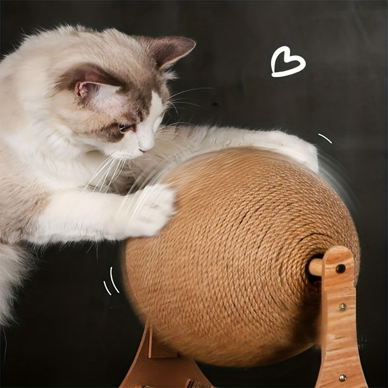 Cat Scratching Ball