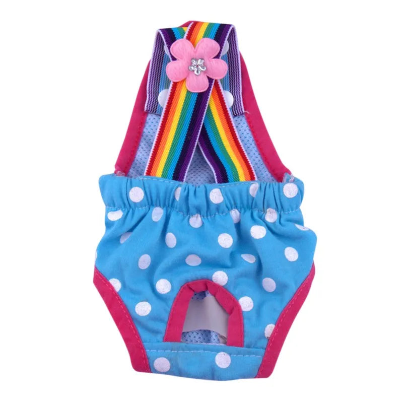 Dog Diaper Sanitary Washable Female Short Panties For Pet Menstruation