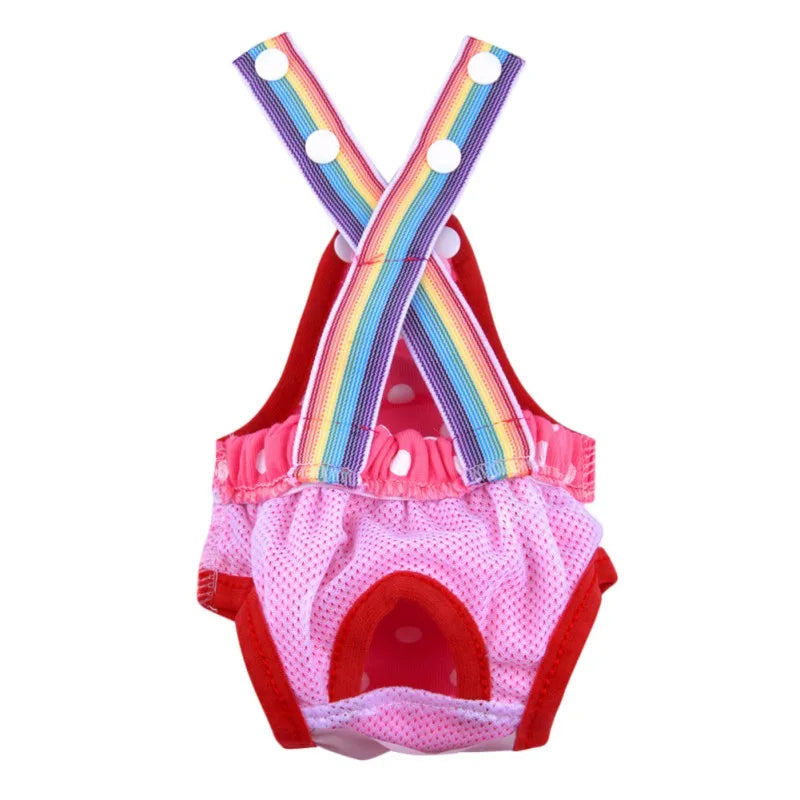 Dog Diaper Sanitary Washable Female Short Panties For Pet Menstruation