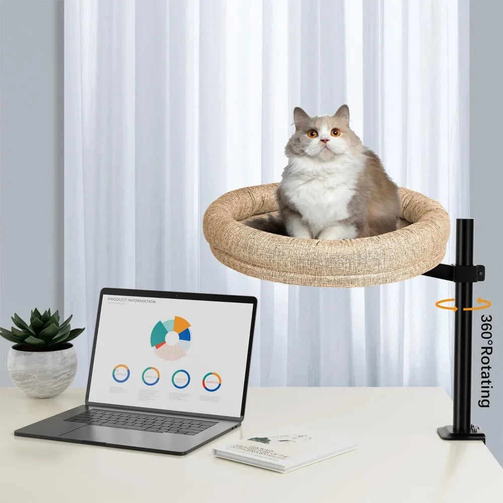 Cat Bed for Desk, Perfect Pet Nest Cat Bed