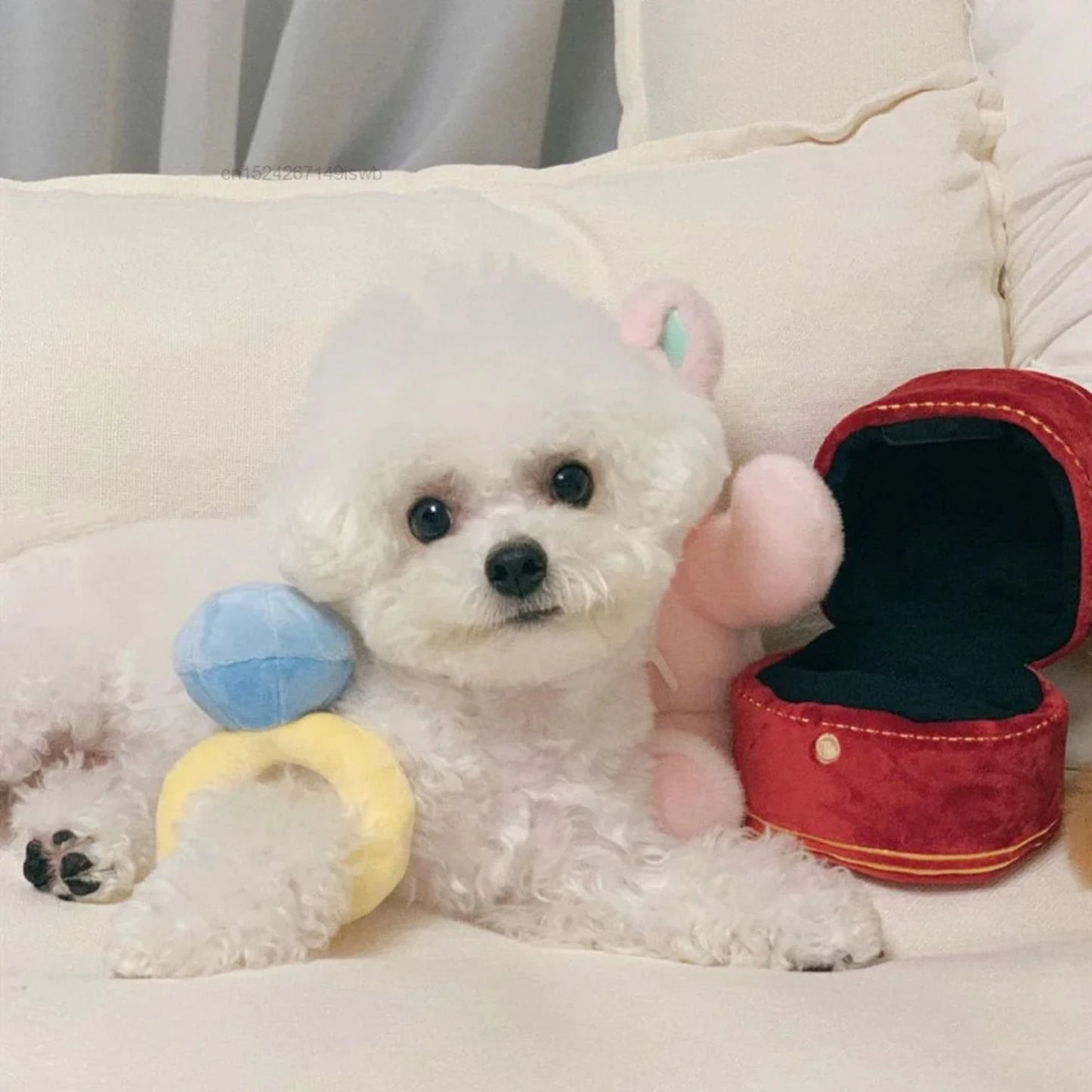 Creative Ring Box Plush Toy