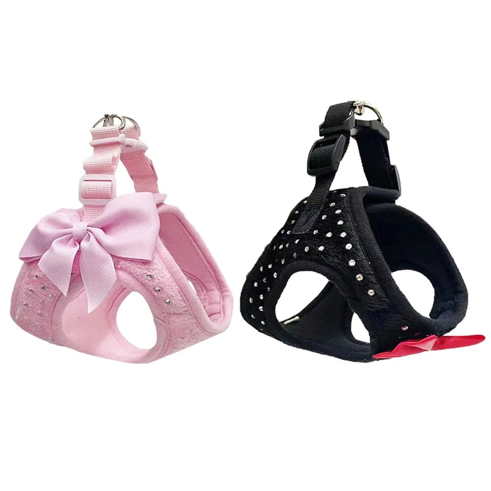 Bowknot Adjustable Pet Harness