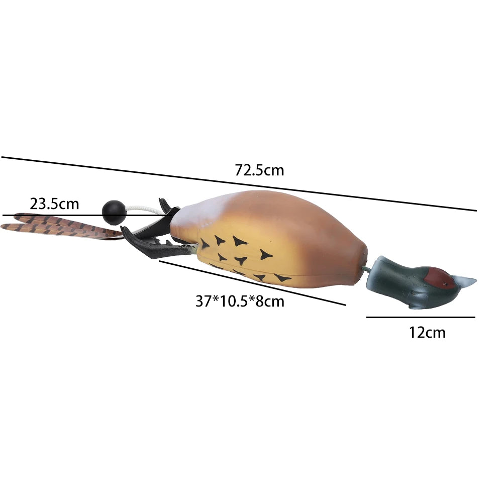 Multipurpose Pet Dead Fowl Fetch Toy Essential For Trainers