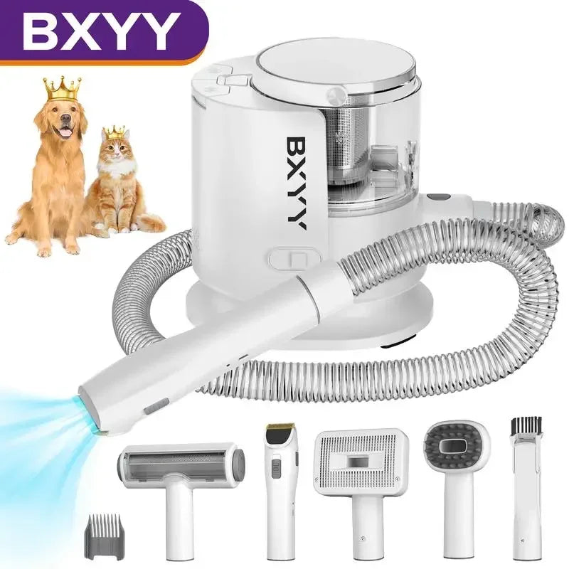 Pet Grooming Kit & 5 in 1 Vacuum Tools