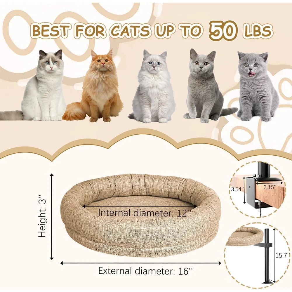 Cat Bed for Desk, Perfect Pet Nest Cat Bed