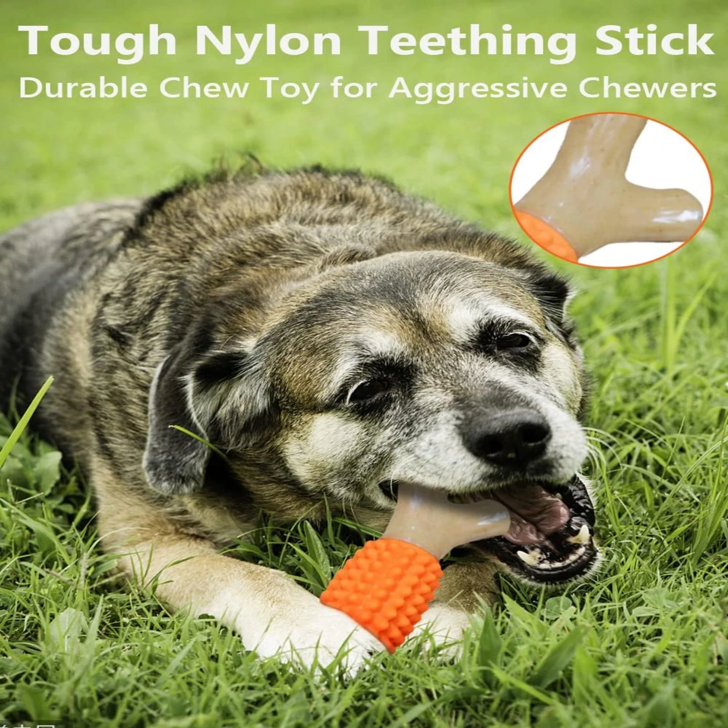 Indestructible and Durable Large Dog Chew Toy for Aggressive Chewers