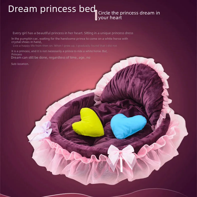 Cute Princess Bed Nest Cat