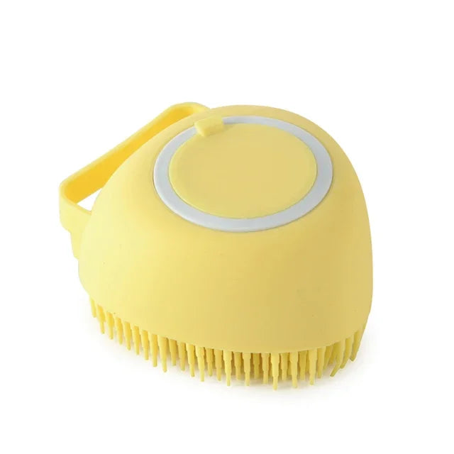 Silicone Comb Massage with Shampoo Box