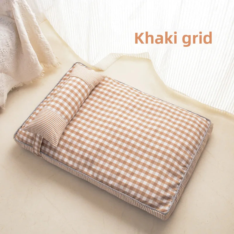 Removable and washable kennel dog mat