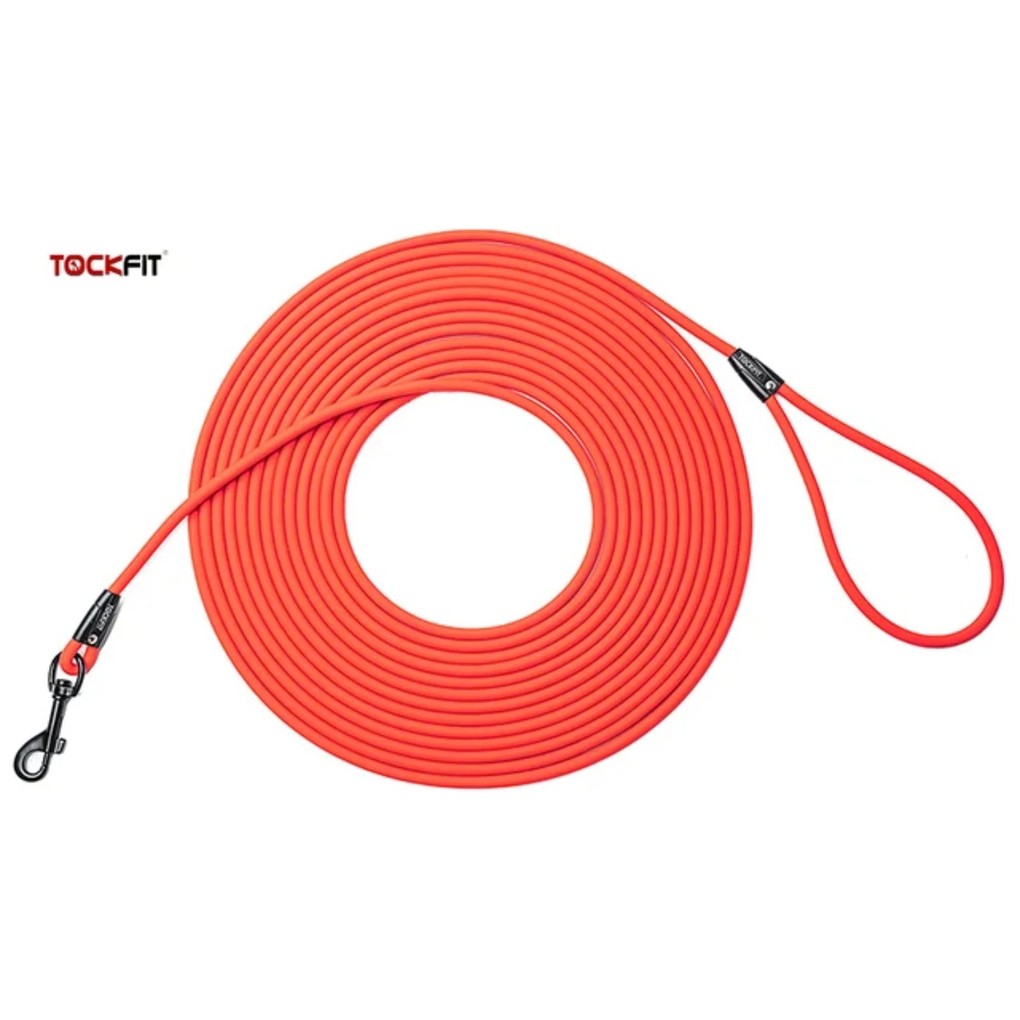 Durable long PVC dog leash Waterproof design perfect for training, yard play, and beach