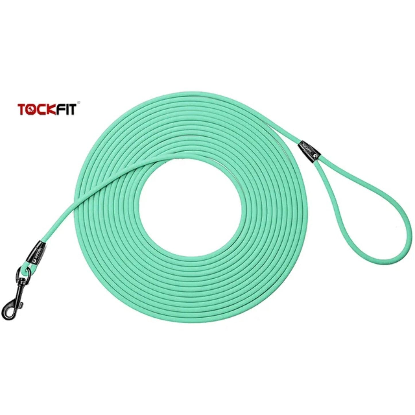 Durable long PVC dog leash Waterproof design perfect for training, yard play, and beach