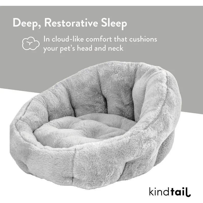 Orthopedic Dog Bed, Waterproof Dog Bed with Nylon Base