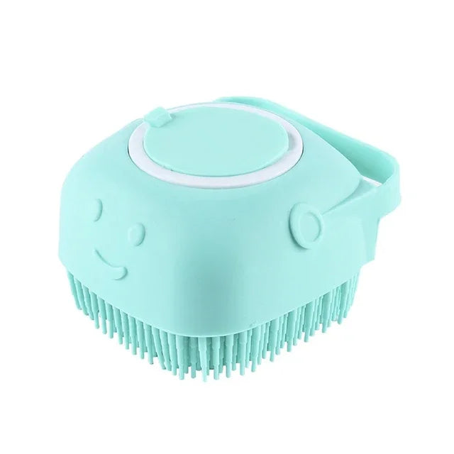 Silicone Comb Massage with Shampoo Box