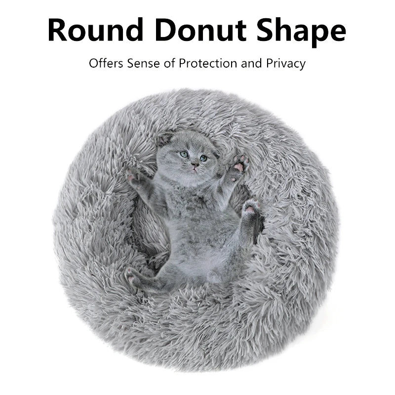Dogs Beds Large Round Dog Bed Super Warm Soft