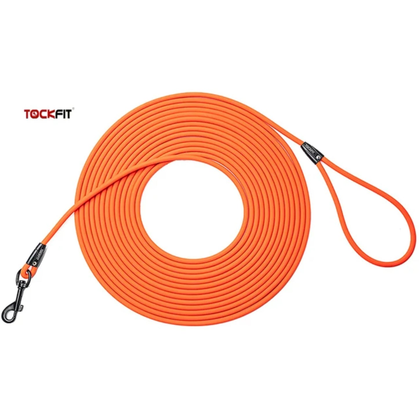 Durable long PVC dog leash Waterproof design perfect for training, yard play, and beach