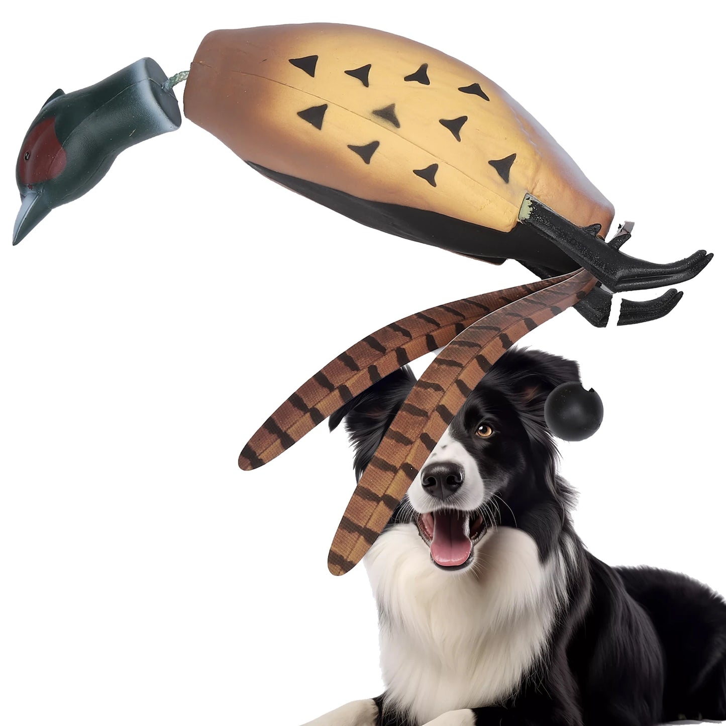Multipurpose Pet Dead Fowl Fetch Toy Essential For Trainers