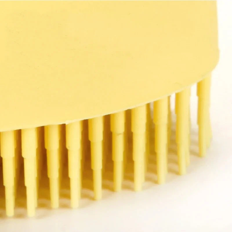 Silicone Comb Massage with Shampoo Box