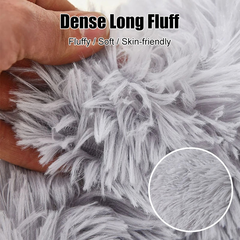 Dogs Beds Large Round Dog Bed Super Warm Soft