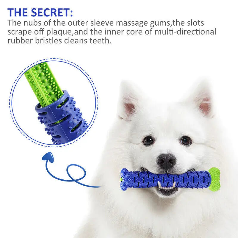 Dog Toothbrush Teeth Cleaning Toy Durable Chewing