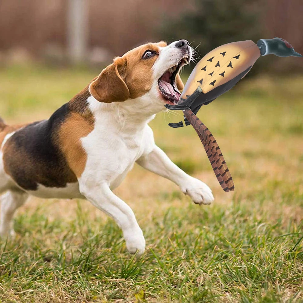 Multipurpose Pet Dead Fowl Fetch Toy Essential For Trainers
