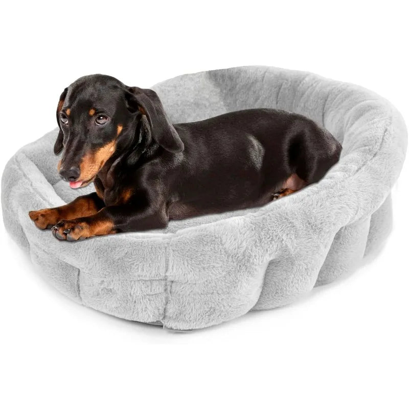 Orthopedic Dog Bed, Waterproof Dog Bed with Nylon Base