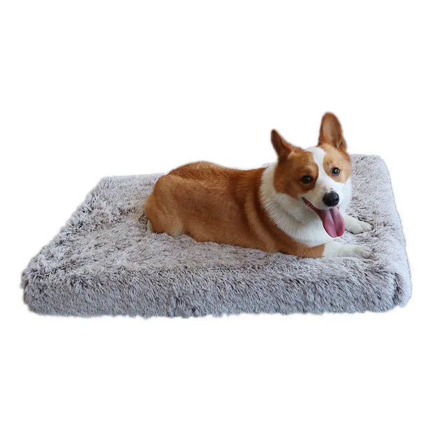 Plush square pet Nest Wave memory foam sofa bed