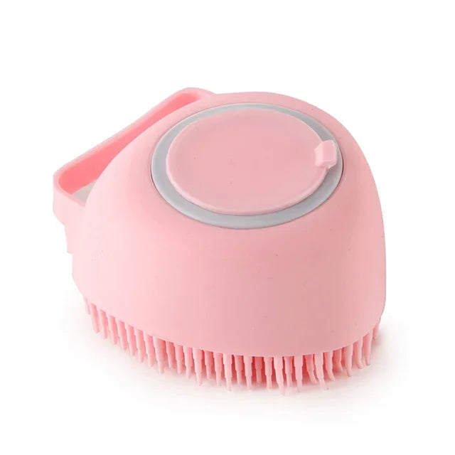 Silicone Comb Massage with Shampoo Box