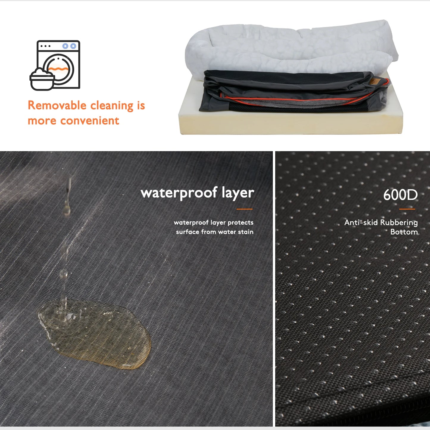Large Soft Comfortable Warm Fleece Pet Bed