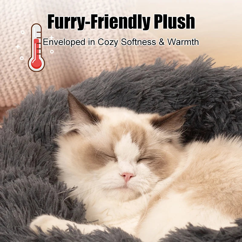 Dogs Beds Large Round Dog Bed Super Warm Soft