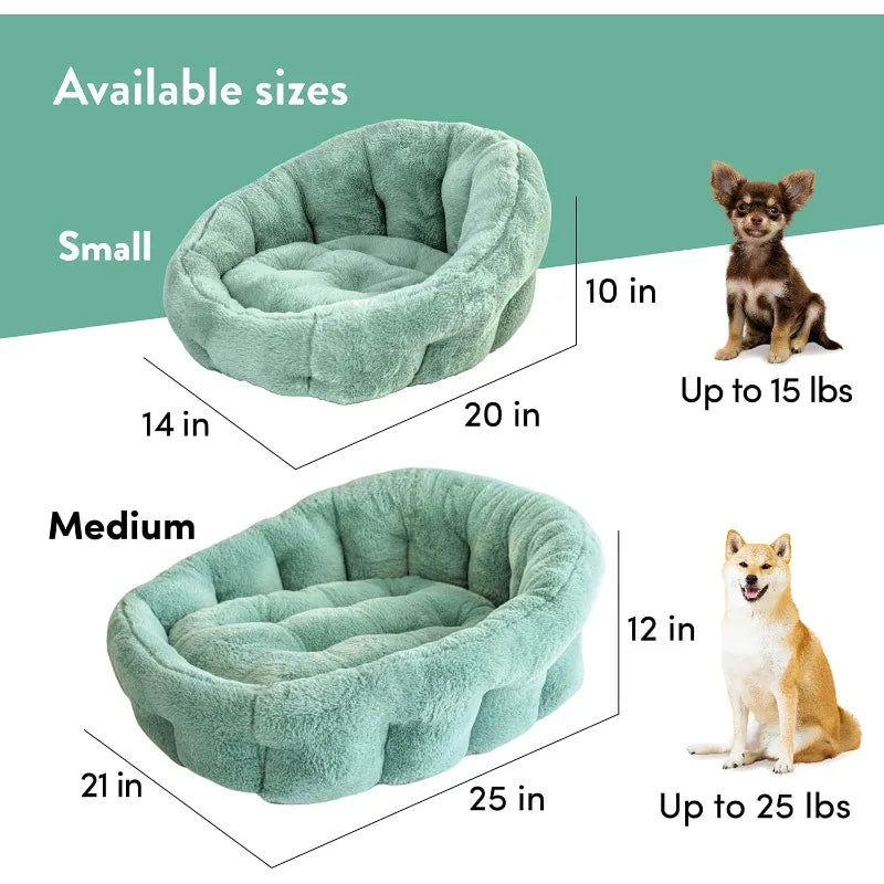Orthopedic Dog Bed, Waterproof Dog Bed with Nylon Base