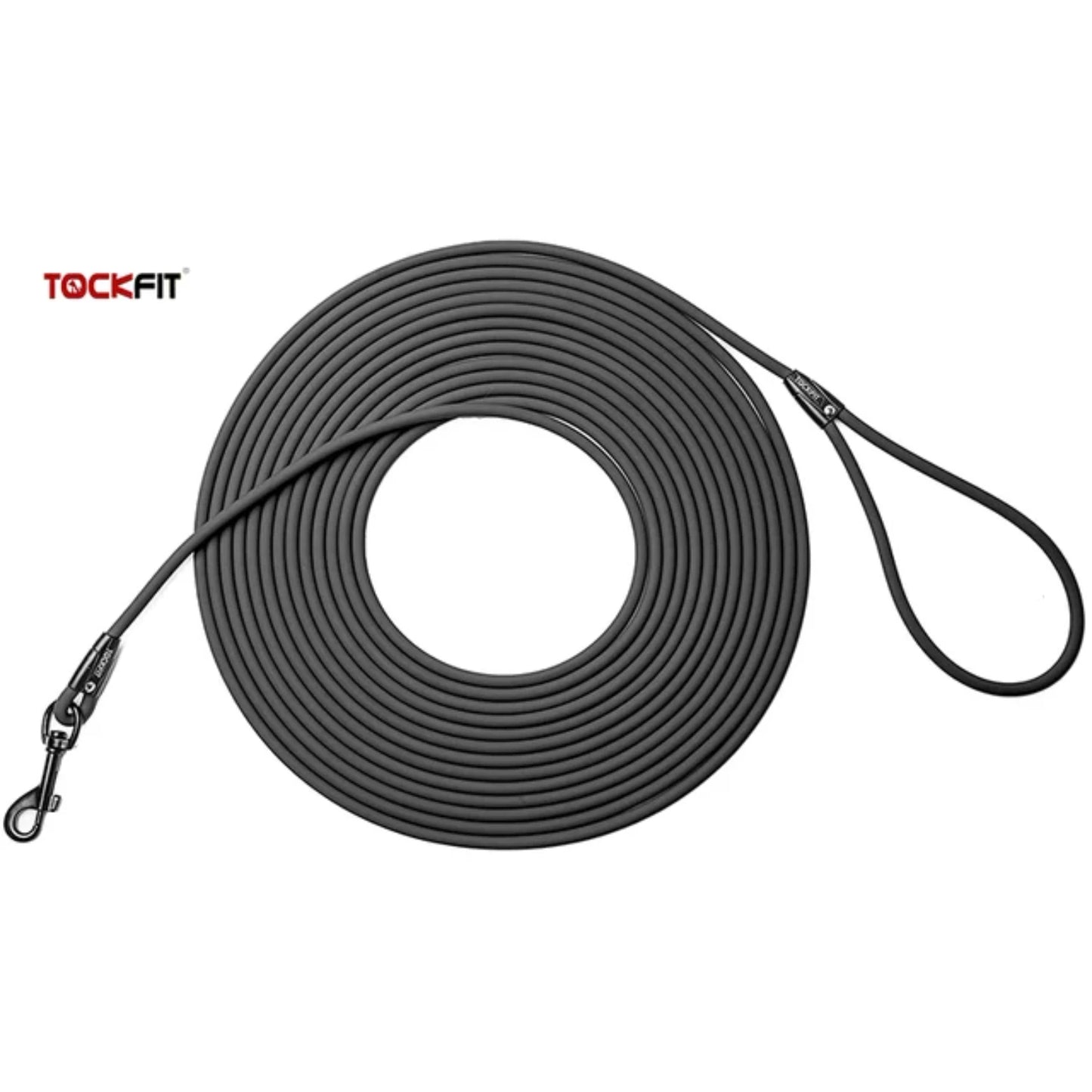 Durable long PVC dog leash Waterproof design perfect for training, yard play, and beach