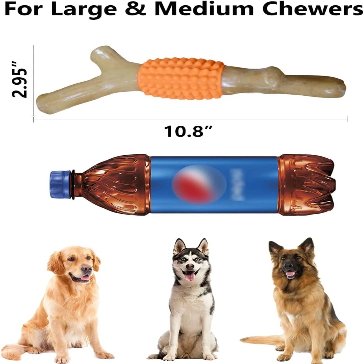 Indestructible and Durable Large Dog Chew Toy for Aggressive Chewers