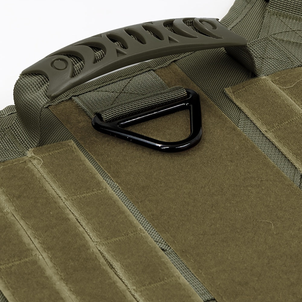 4pcs Tactical Dog Harness and Vest Set