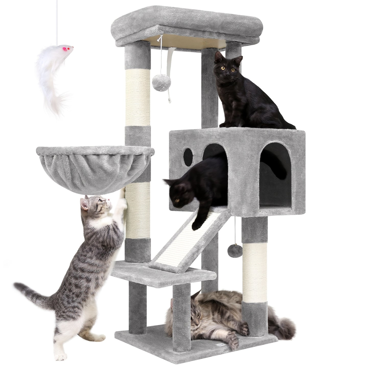 Heavy Duty Fiberboard Cat Tree Tower