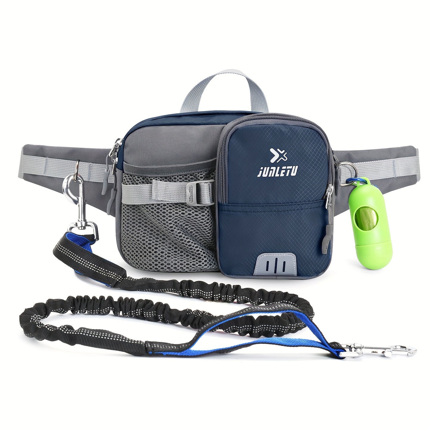 Retractable Leash With Waist Bag, Storage Bag,Traction Rope