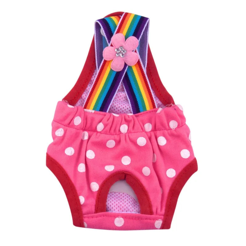 Dog Diaper Sanitary Washable Female Short Panties For Pet Menstruation