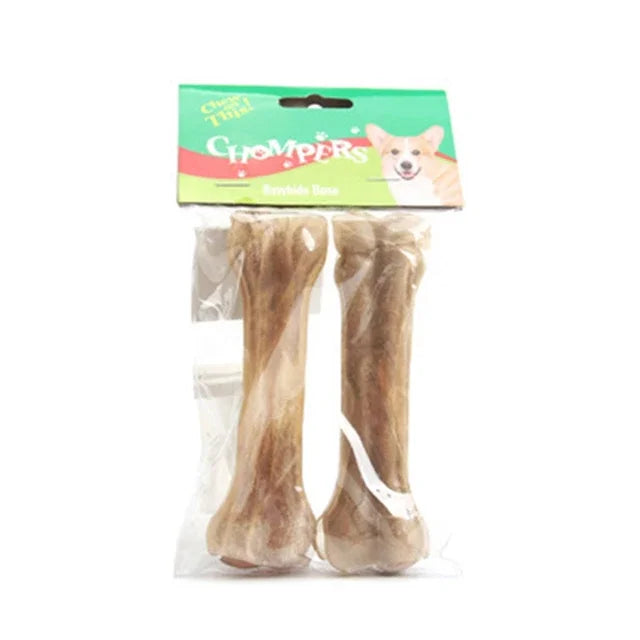 Dog Bones Chews  Leather Cowhide