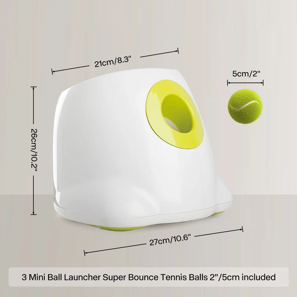 Automatic Ball Launcher With 3 Tennis Balls