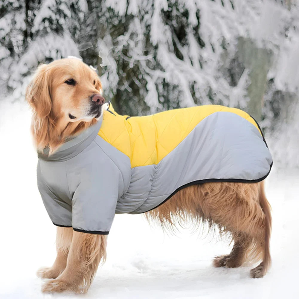 Dog Down Coat with legs Padded Winter Warm Dog Jacket