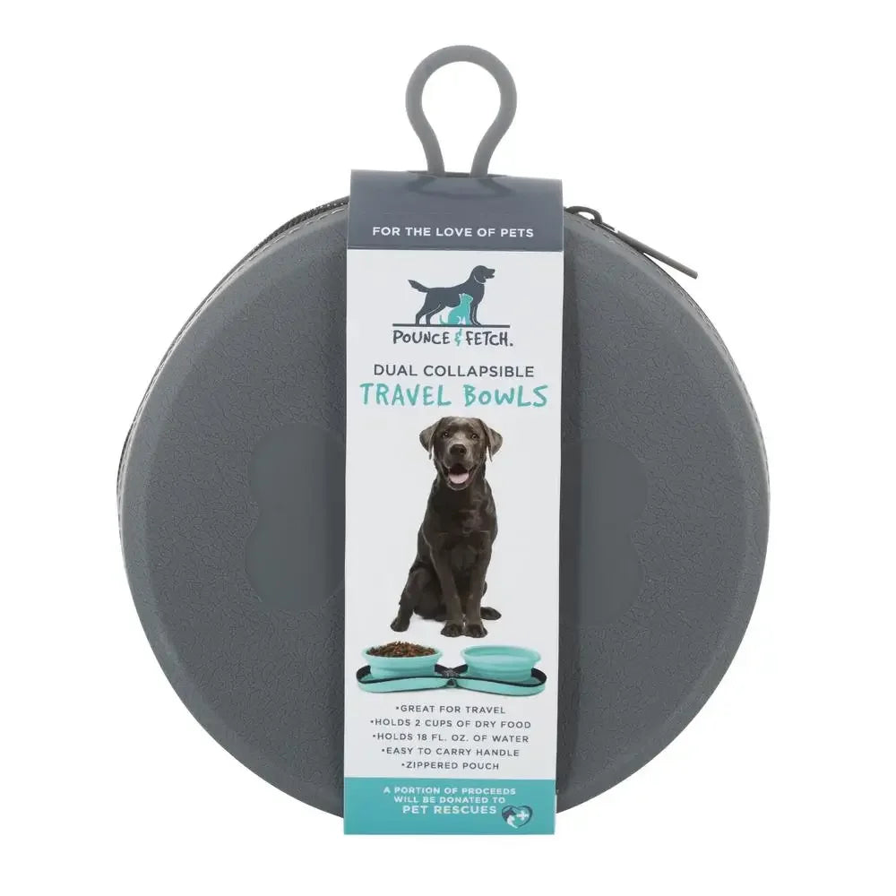 Collapsible Silicone Pet Travel Bowl