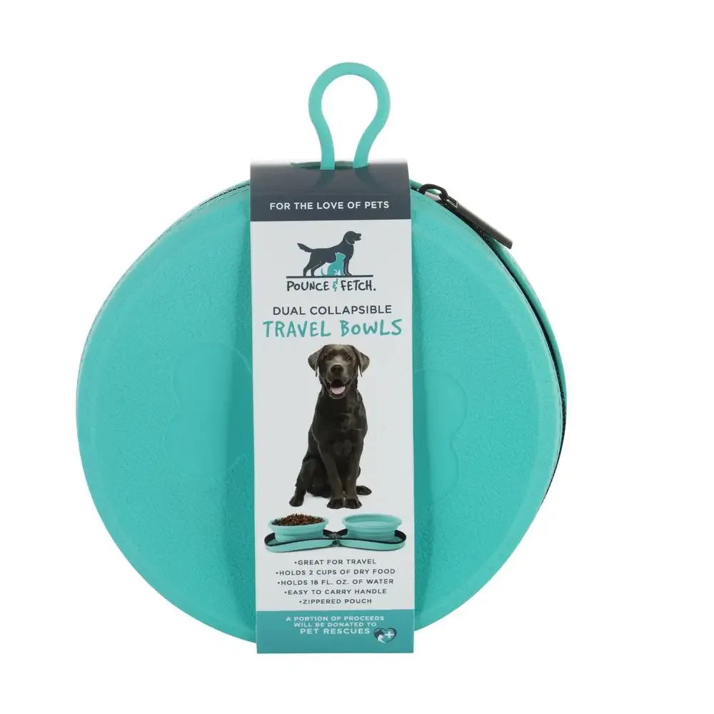 Collapsible Silicone Pet Travel Bowl