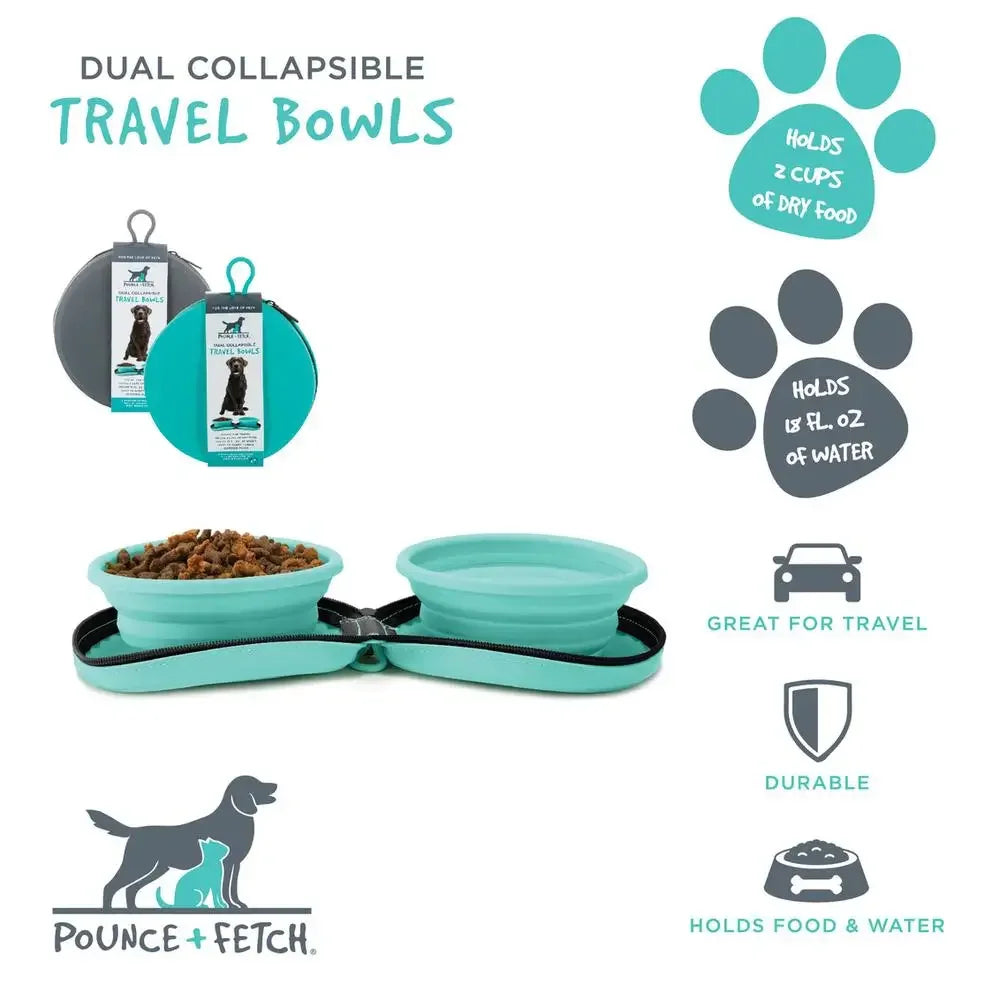 Collapsible Silicone Pet Travel Bowl