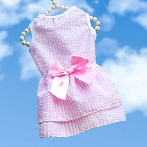 Sling Dog Dress Summer Lace Tullle