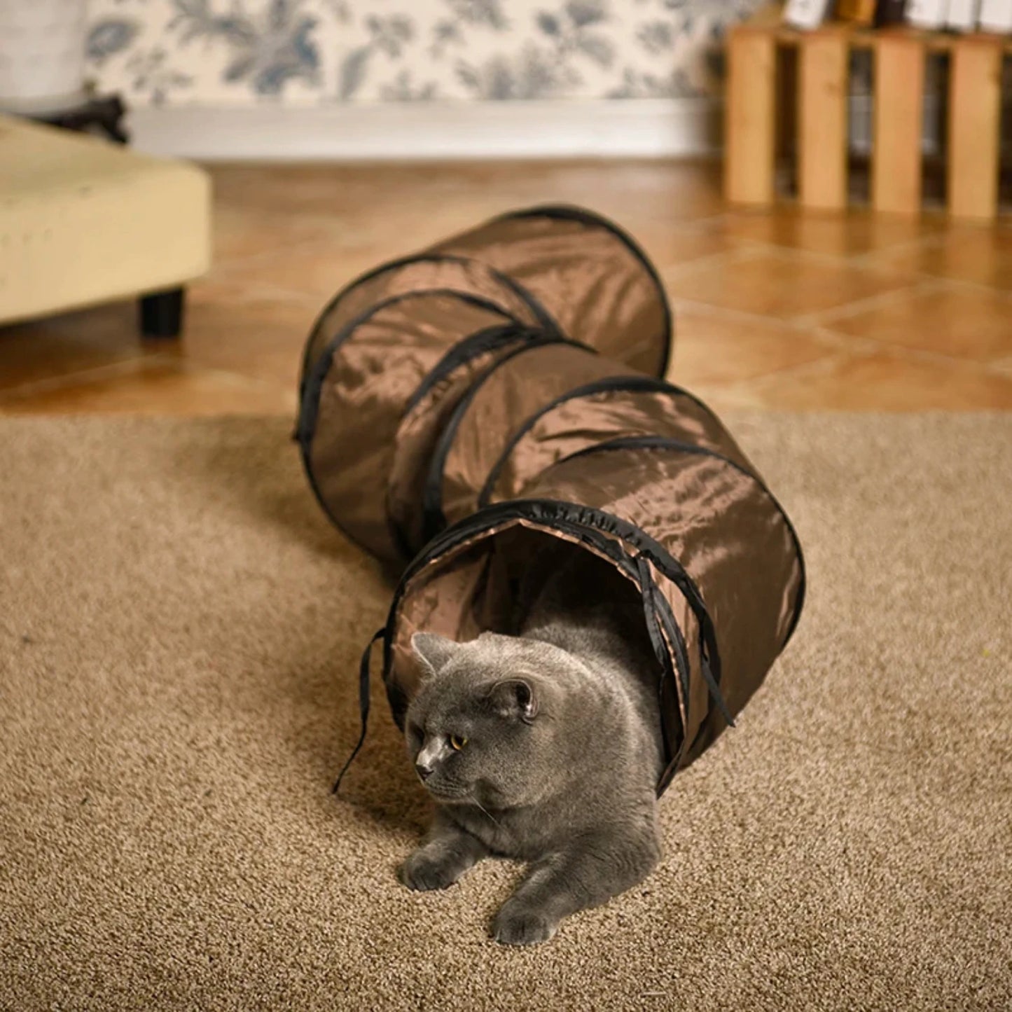 Foldable Pet Cat Tunnel Tube