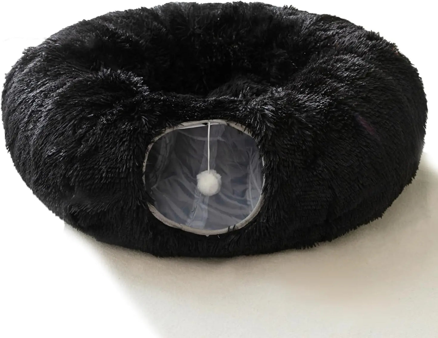 Plush Winter Cat Tunnel for Indoor Cats