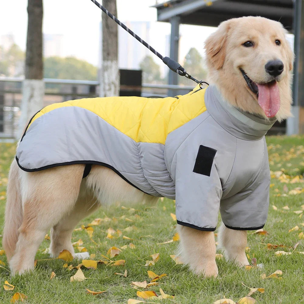 Dog Down Coat with legs Padded Winter Warm Dog Jacket