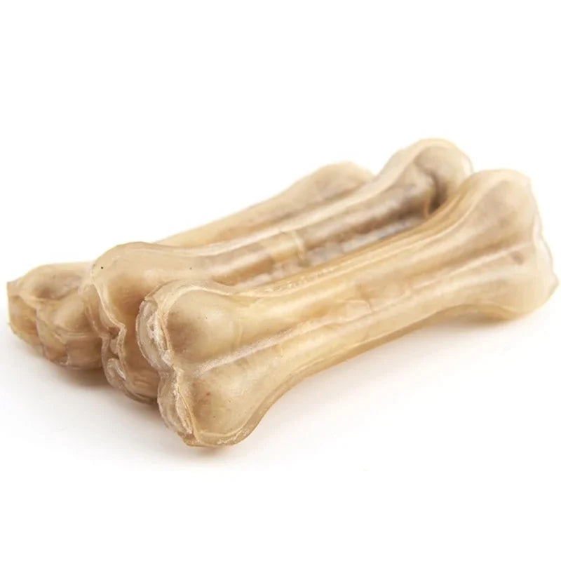 Dog Bones Chews  Leather Cowhide